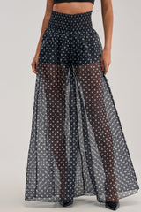 PRETTY GIRL POLKA DOT PALAZZO PANT