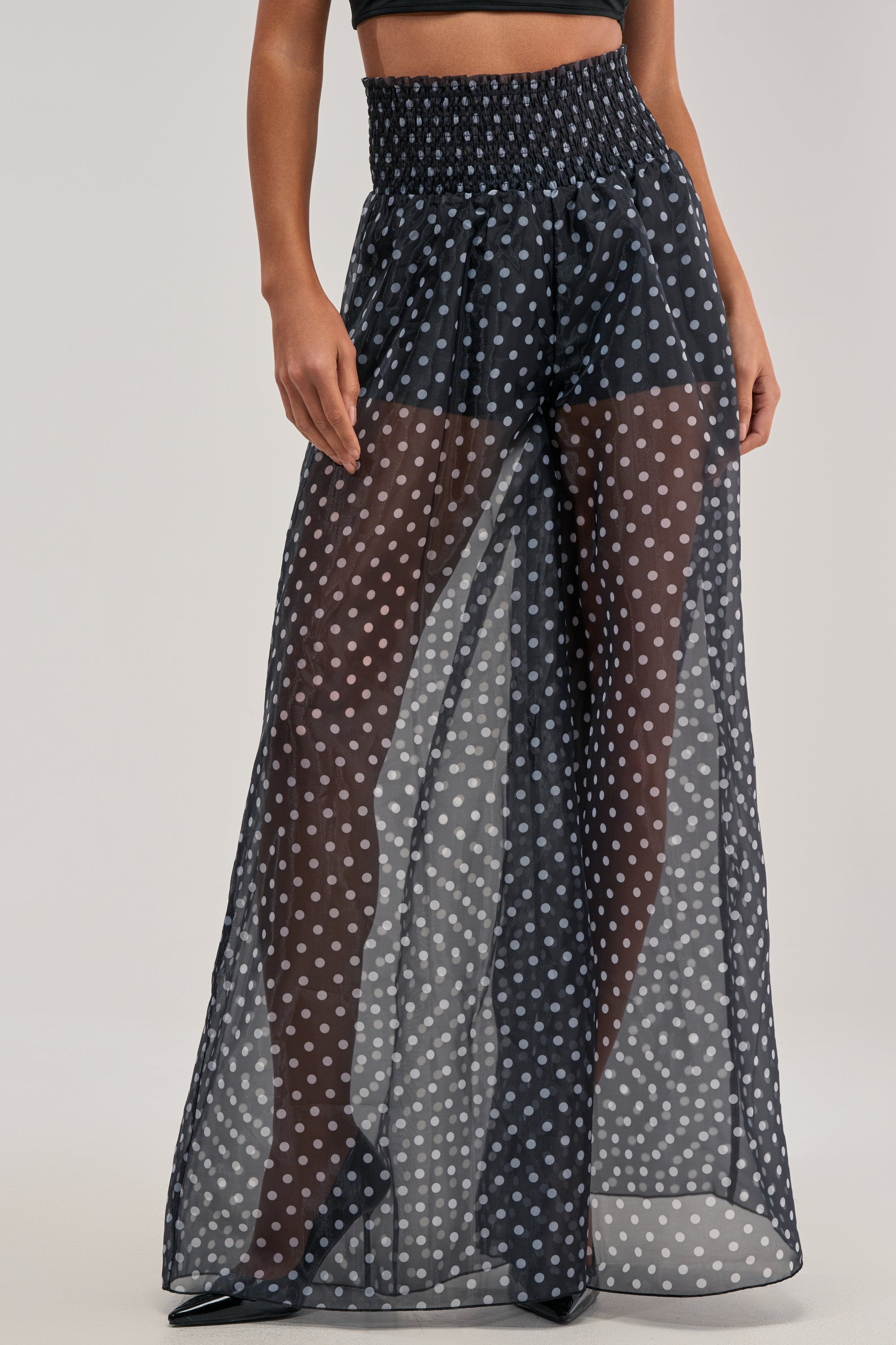 PRETTY GIRL POLKA DOT PALAZZO PANT