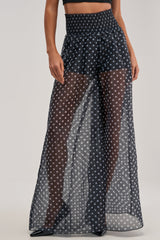 PRETTY GIRL POLKA DOT PALAZZO PANT