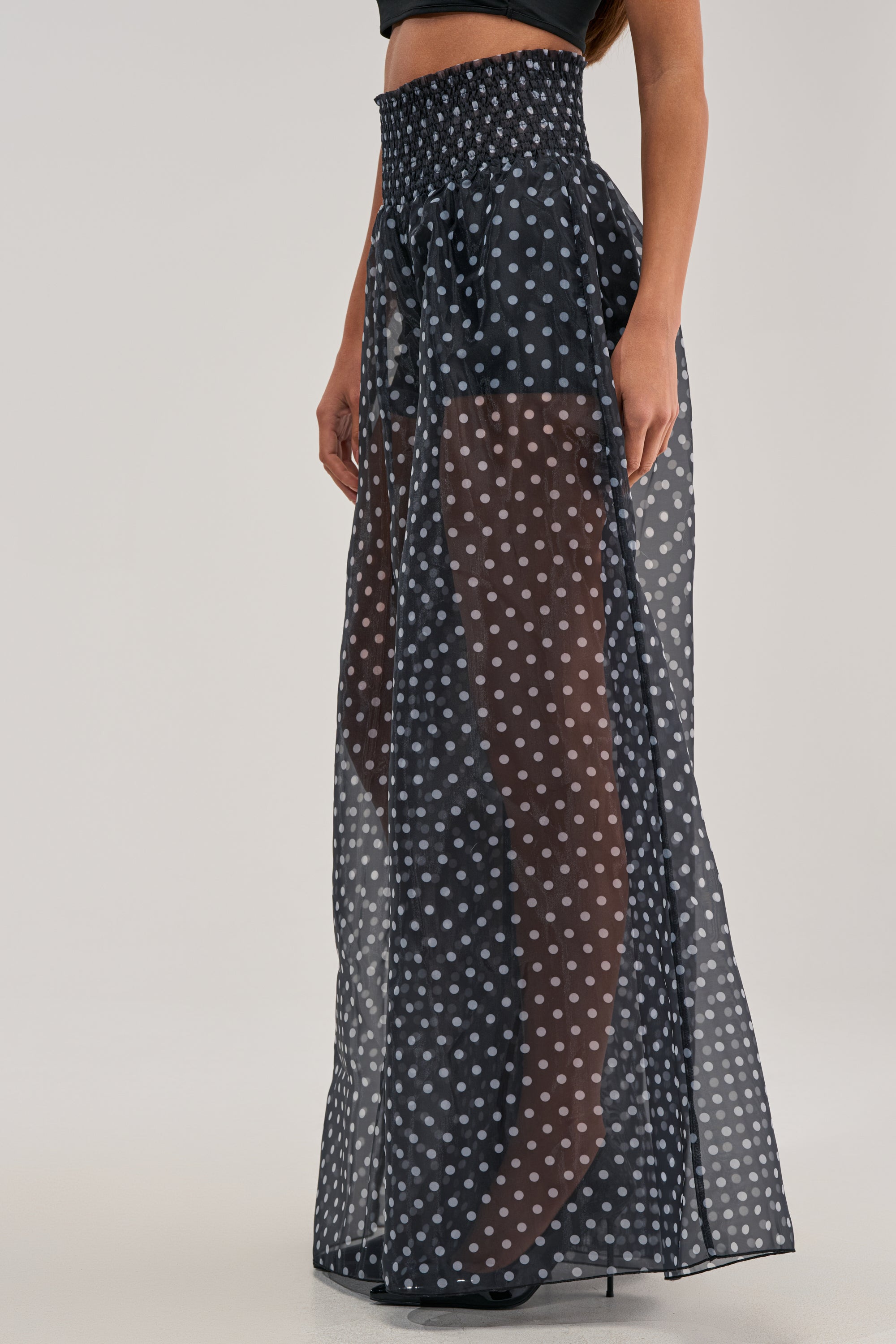 PRETTY GIRL POLKA DOT PALAZZO PANT
