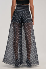 PRETTY GIRL POLKA DOT PALAZZO PANT