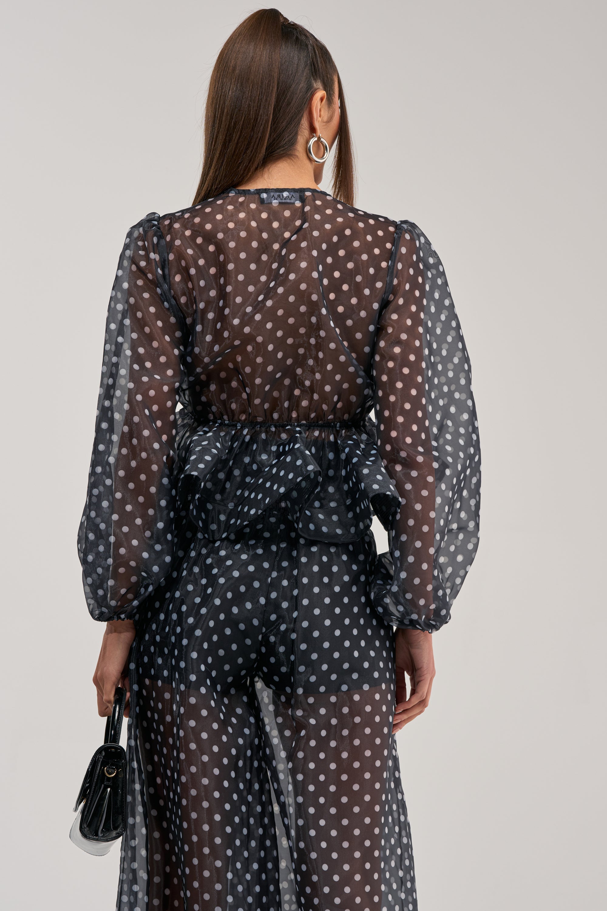 PRETTY GIRL POLKA DOT BLOUSE