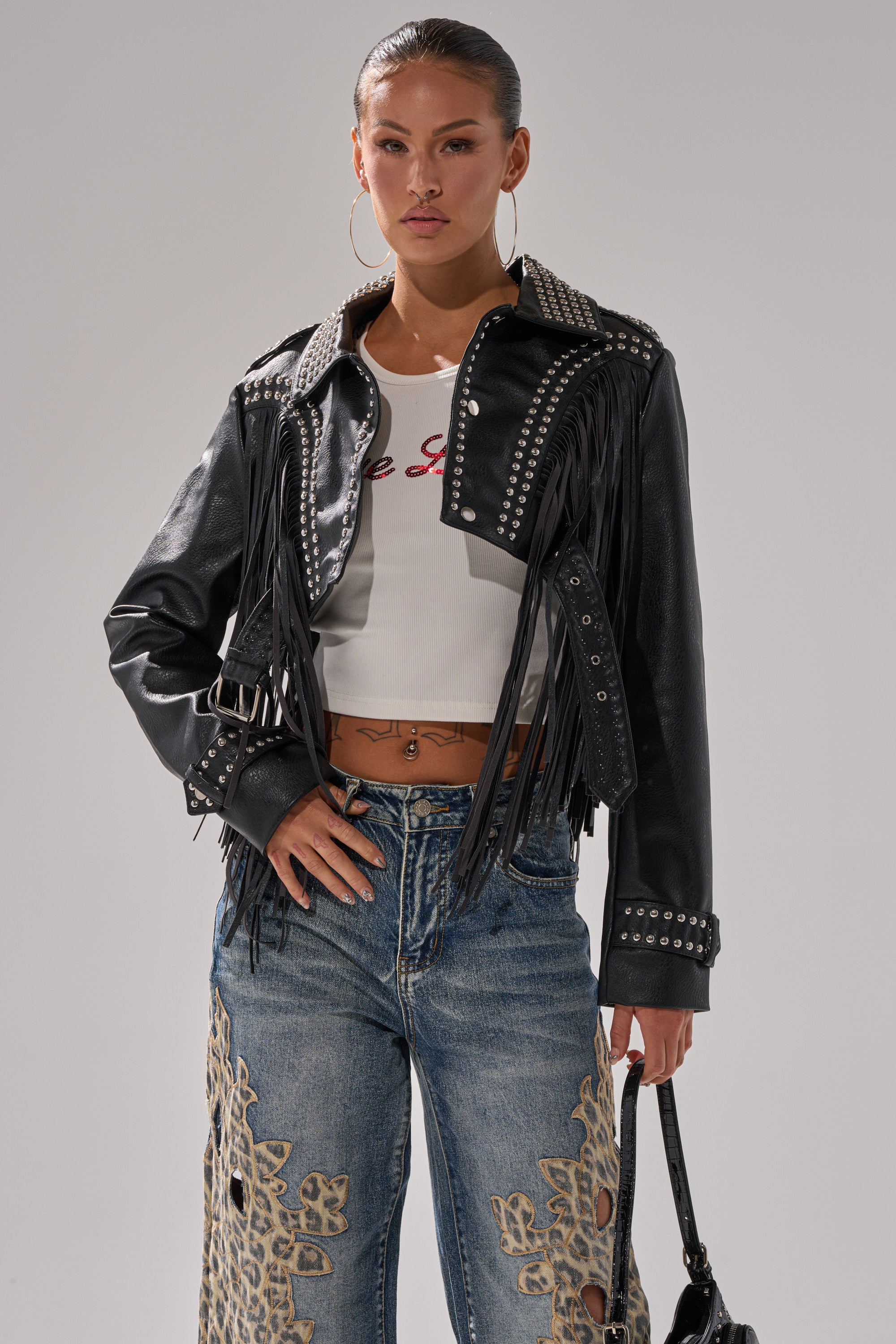 RUMI CROPPED MOTO