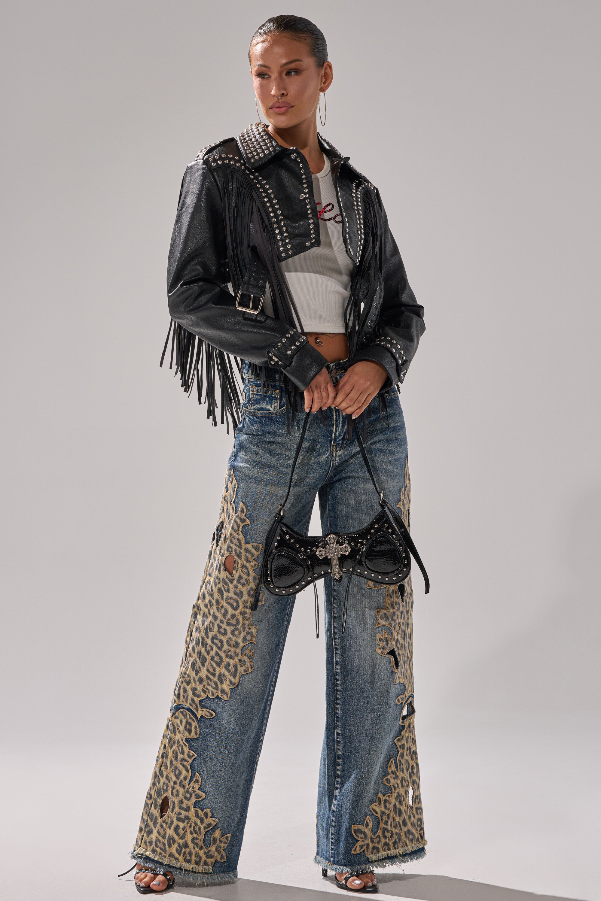 RUMI CROPPED MOTO