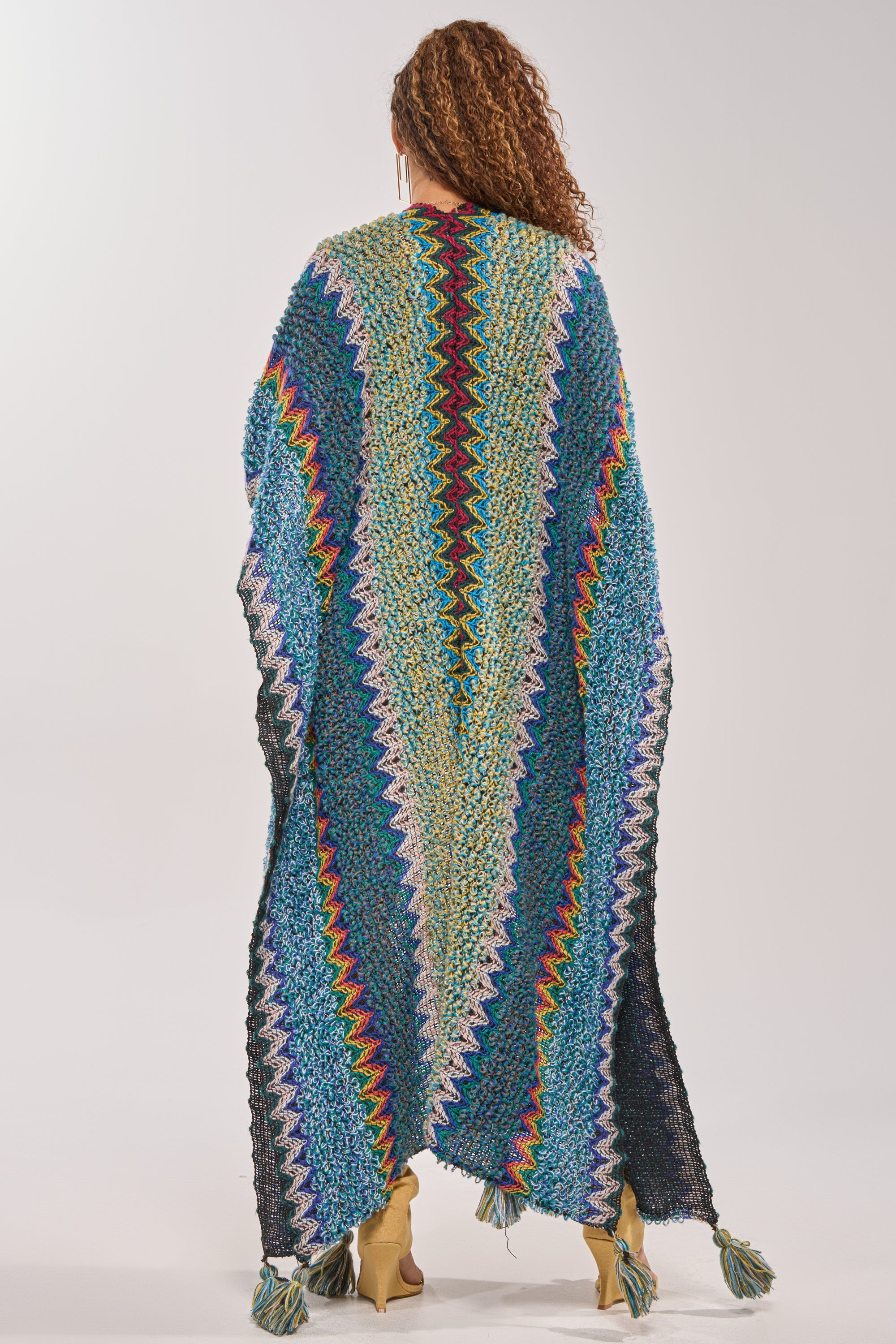 DESERT MOSAIC LONG CARDIGAN