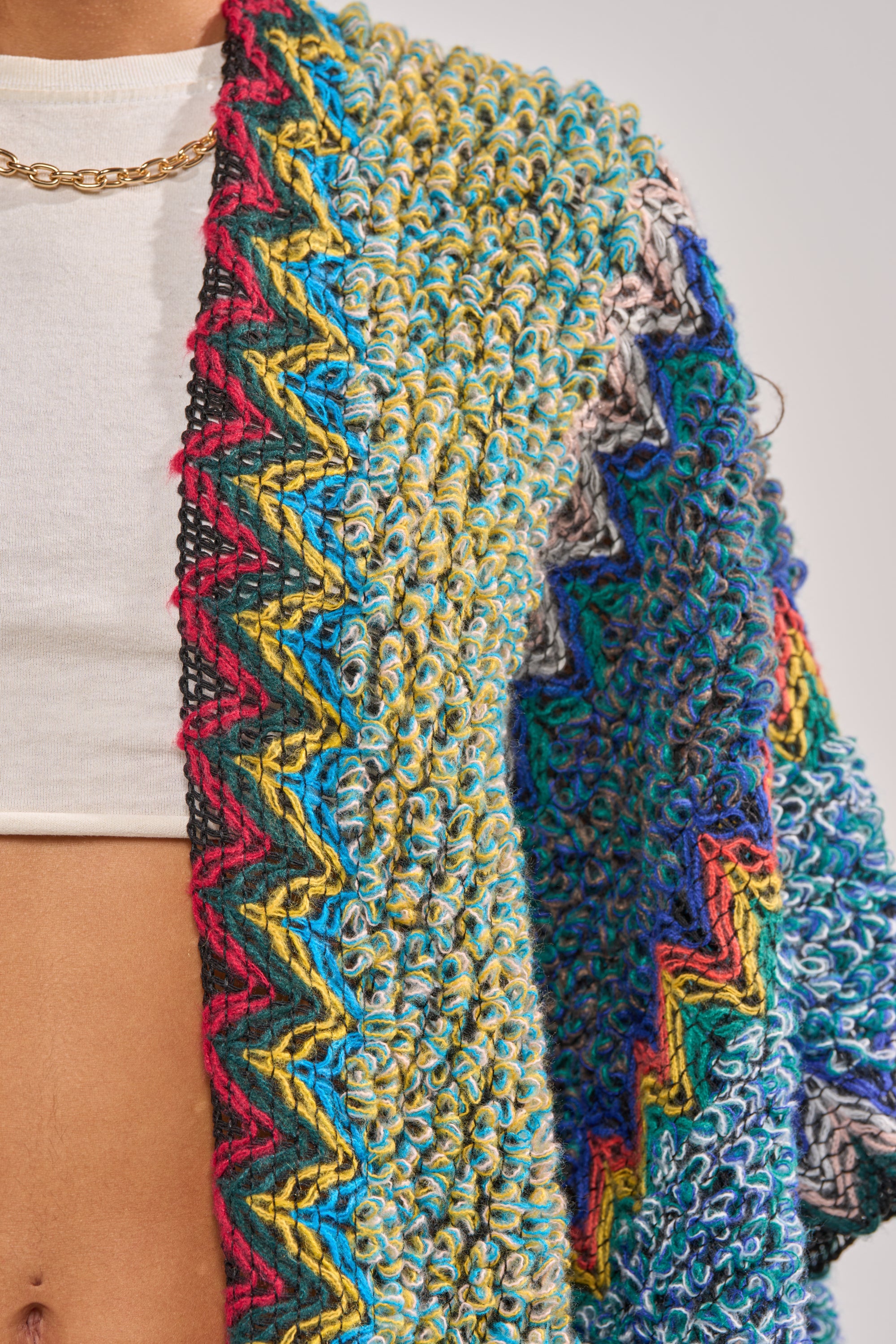 DESERT MOSAIC LONG CARDIGAN