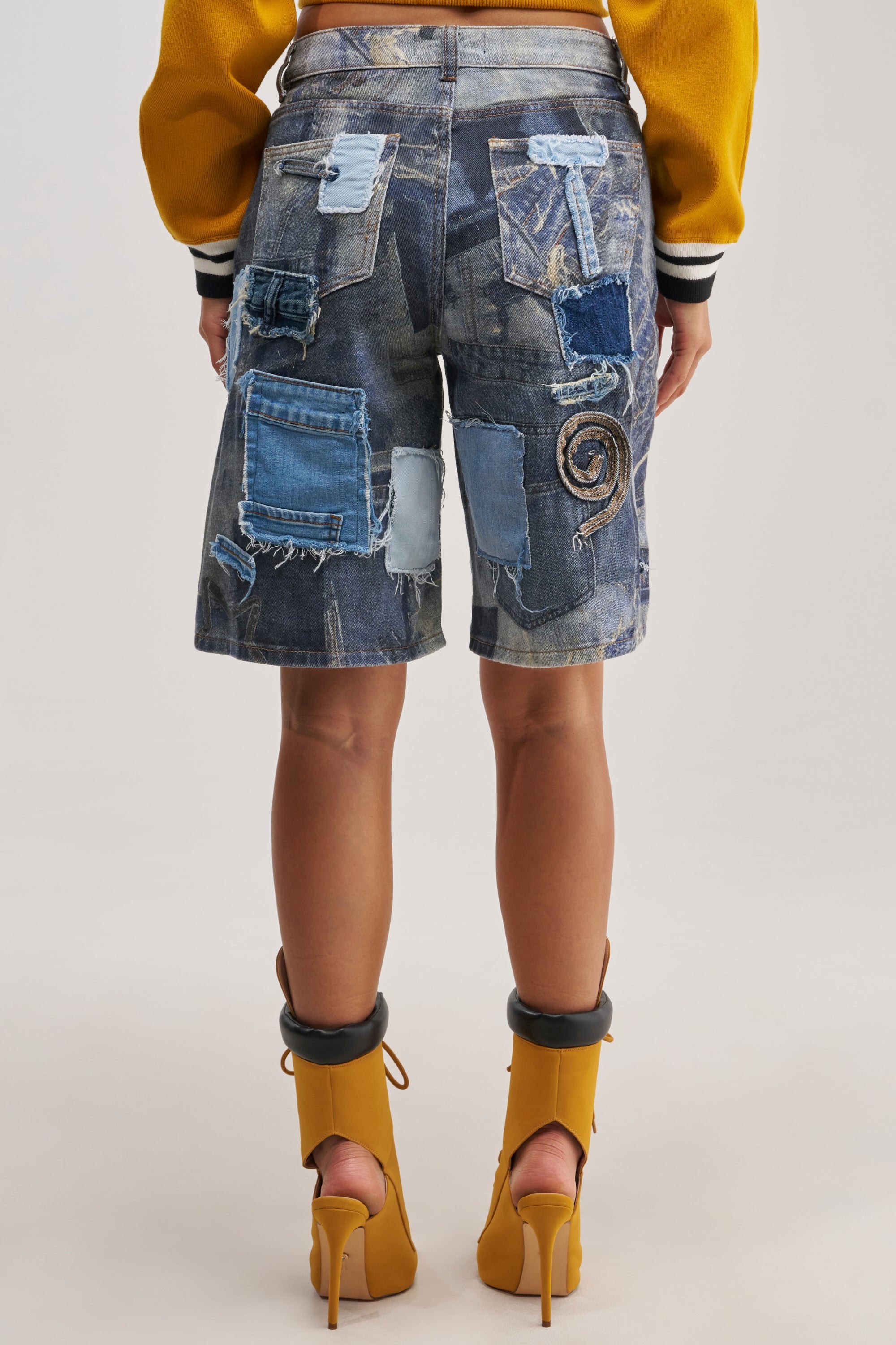 STARS IN THE SKY DENIM SHORT