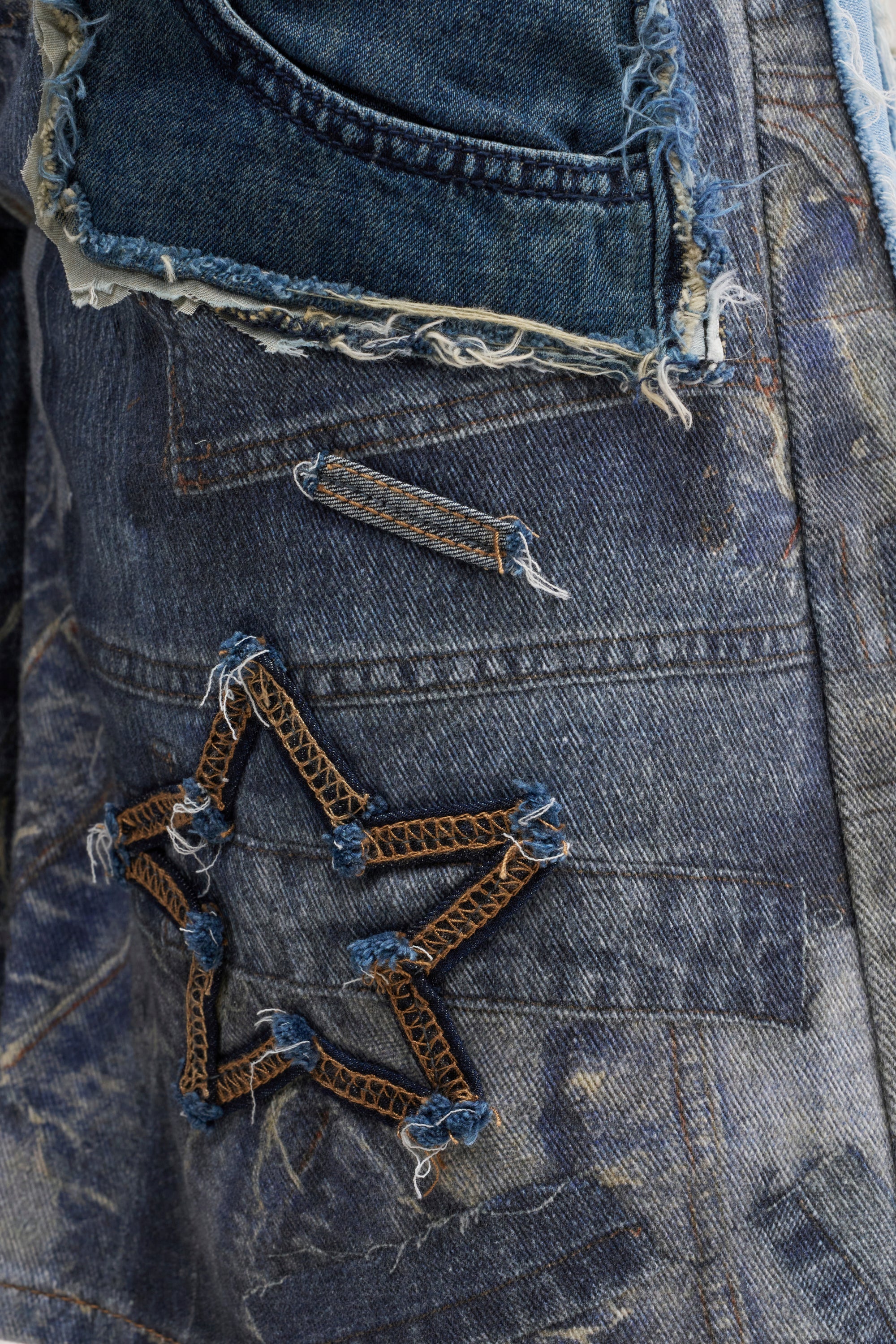STARS IN THE SKY DENIM SHORT