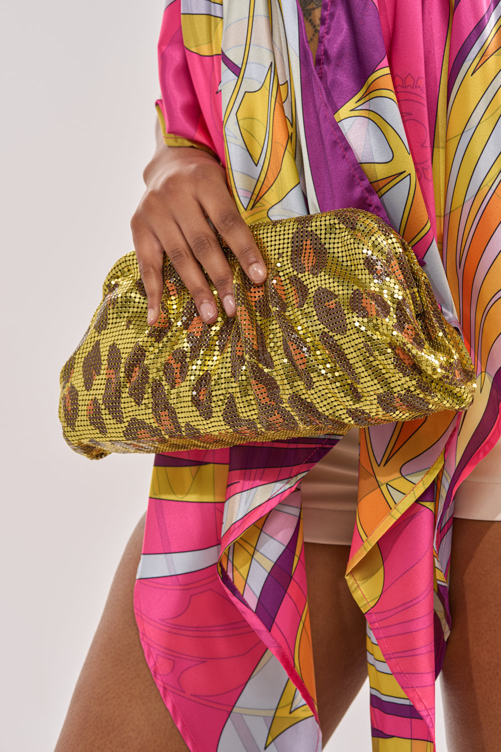 TAKE A TRIP CHAINMAIL CLUTCH