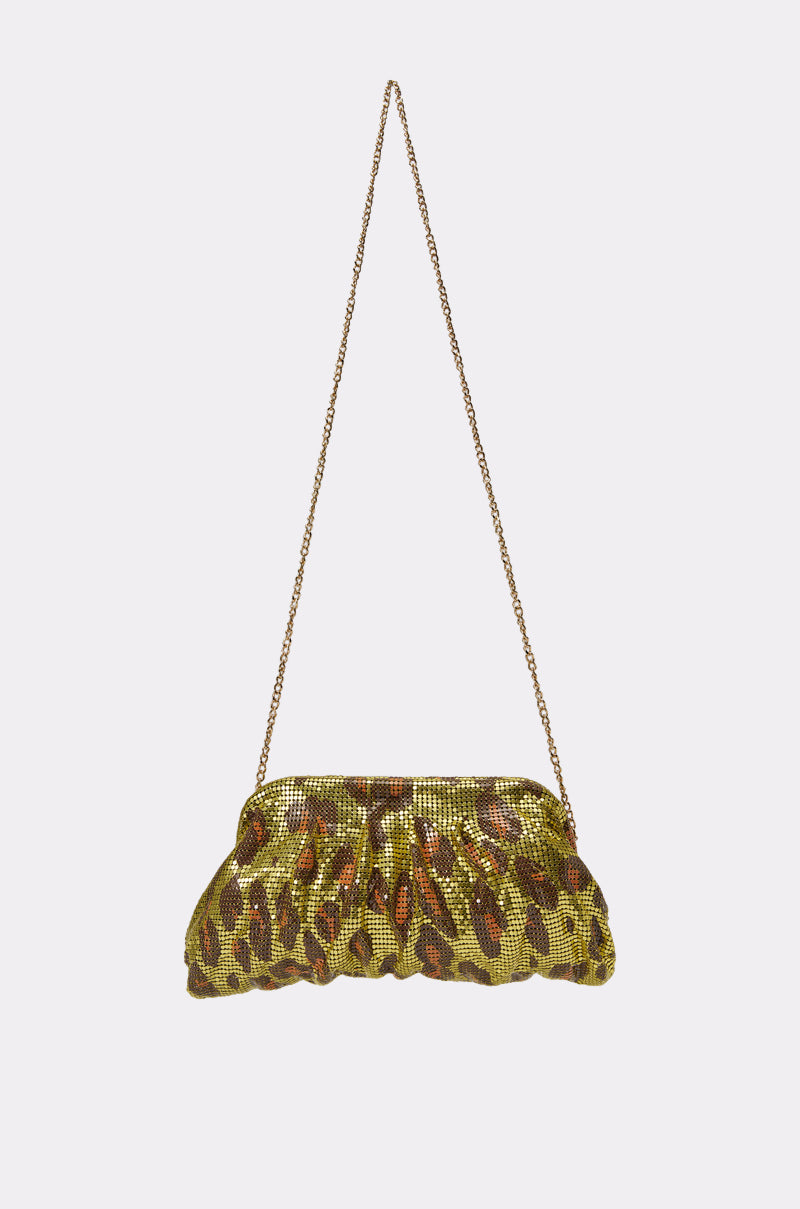 TAKE A TRIP CHAINMAIL CLUTCH