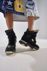 MARANTO CHUNKY BLACK SNEAKER