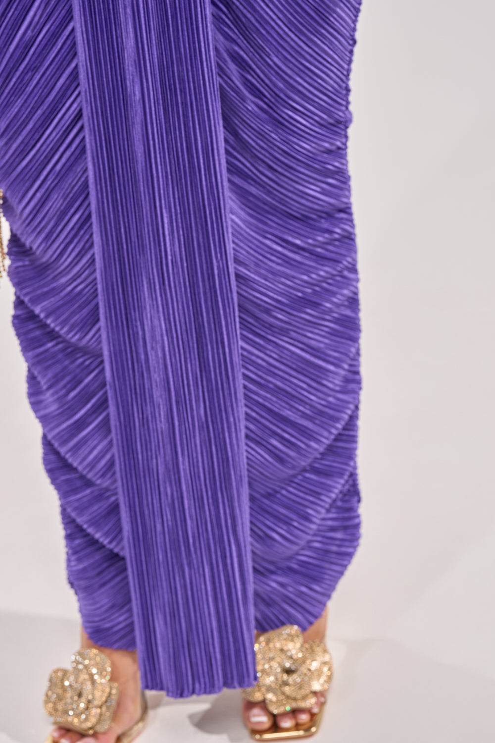 TILL SUNRISE MAXI DRESS IN DEEP PURPLE