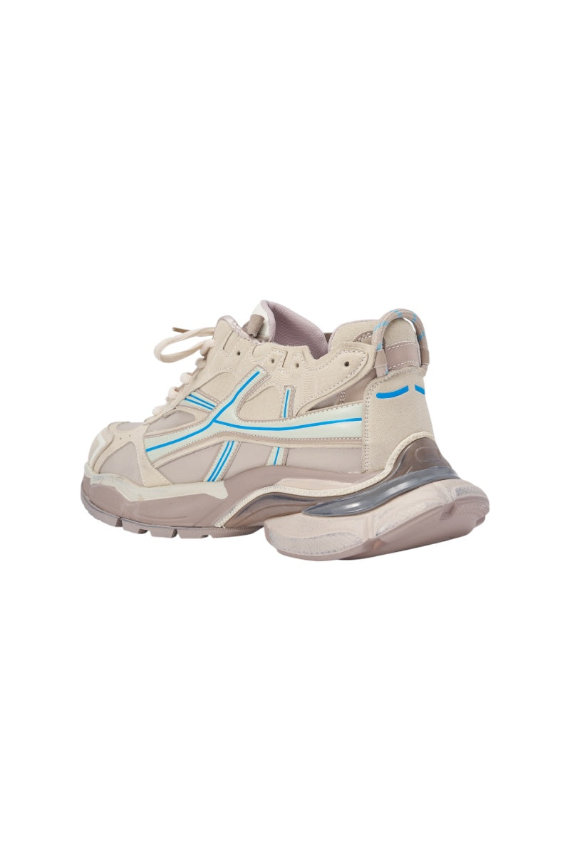 AKIRA GOLD MELAE LIGHT GREY SNEAKER