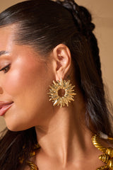 SUNBURST EARRING