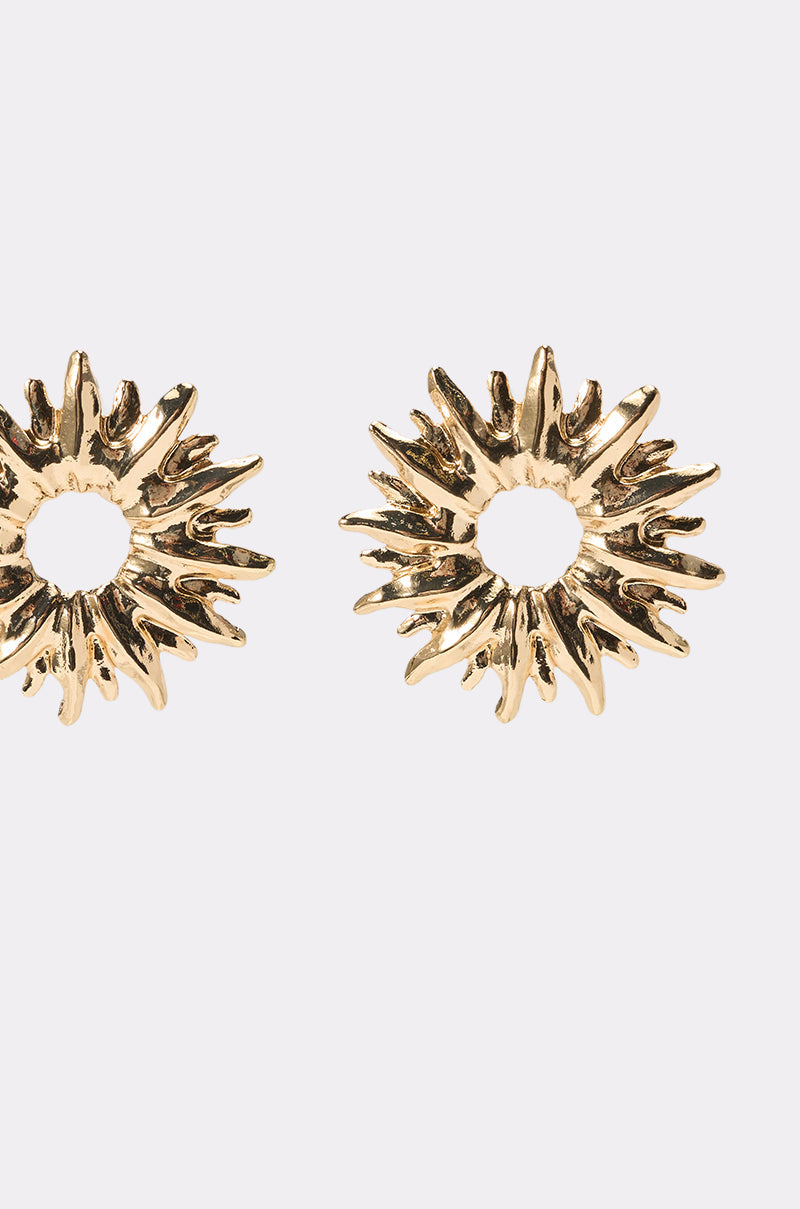 SUNBURST EARRING