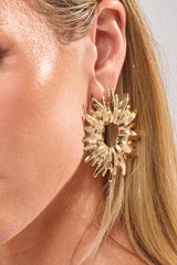SUNBURST EARRING