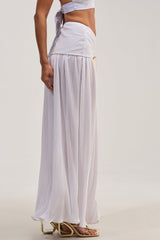 TEMPTATION PLISSE MAXI SKIRT