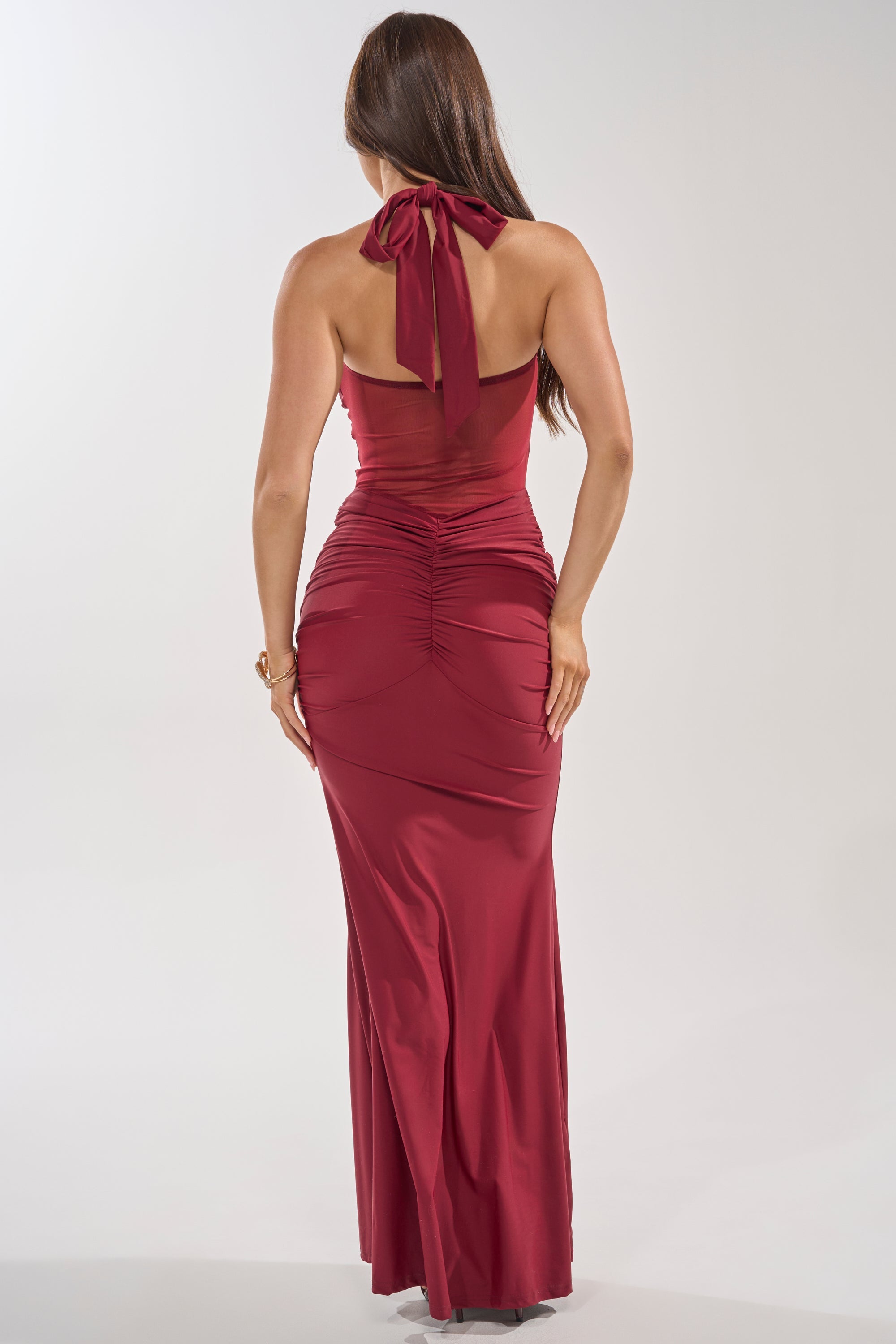 LOVE POTION RED MAXI DRESS