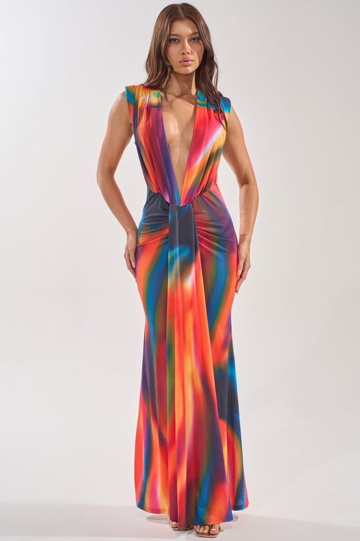 COLOR ME IMPRESSED MAXI DRESS