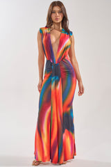 COLOR ME IMPRESSED MAXI DRESS