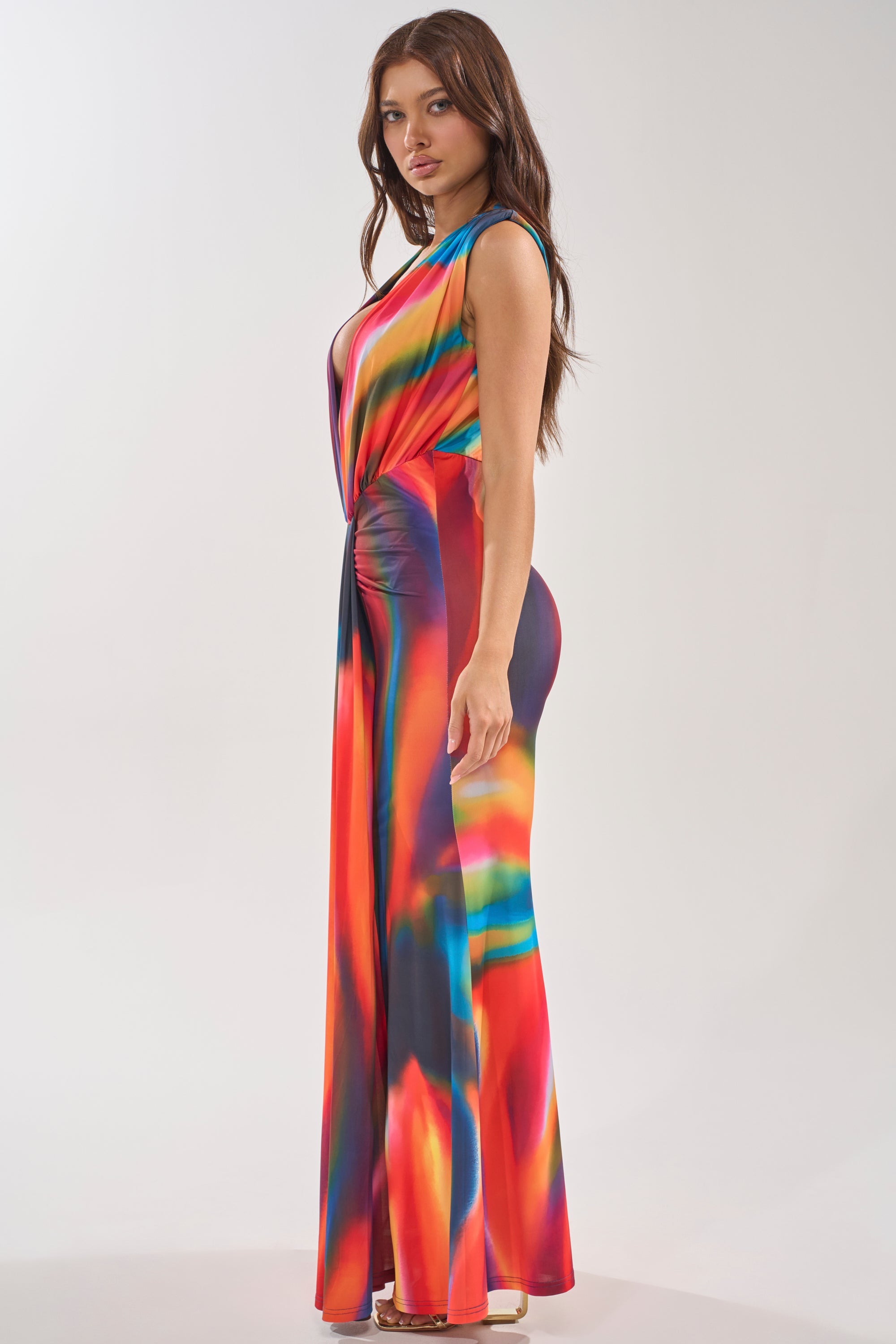 COLOR ME IMPRESSED MAXI DRESS