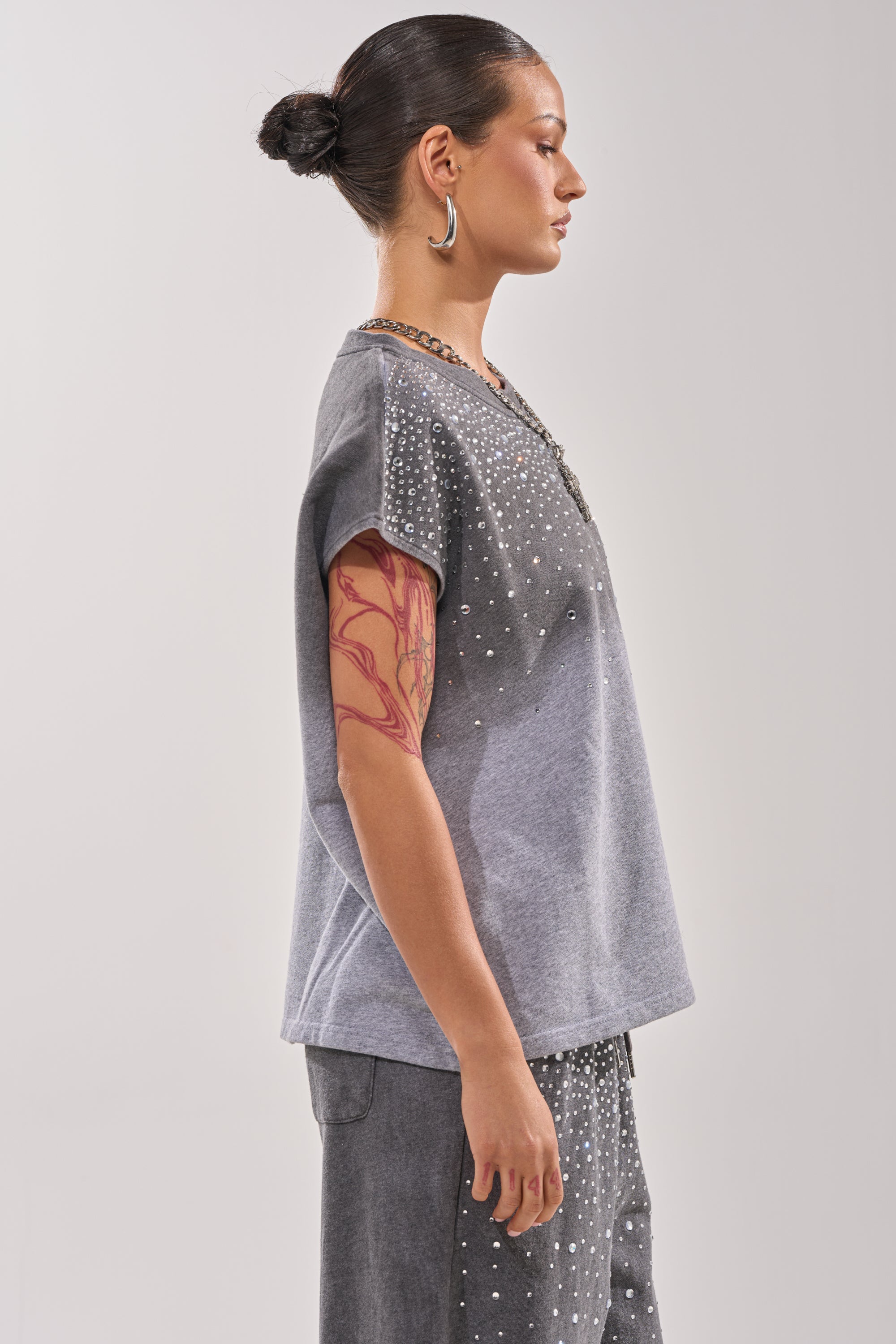 NIGHT SKY RHINESTONE TEE