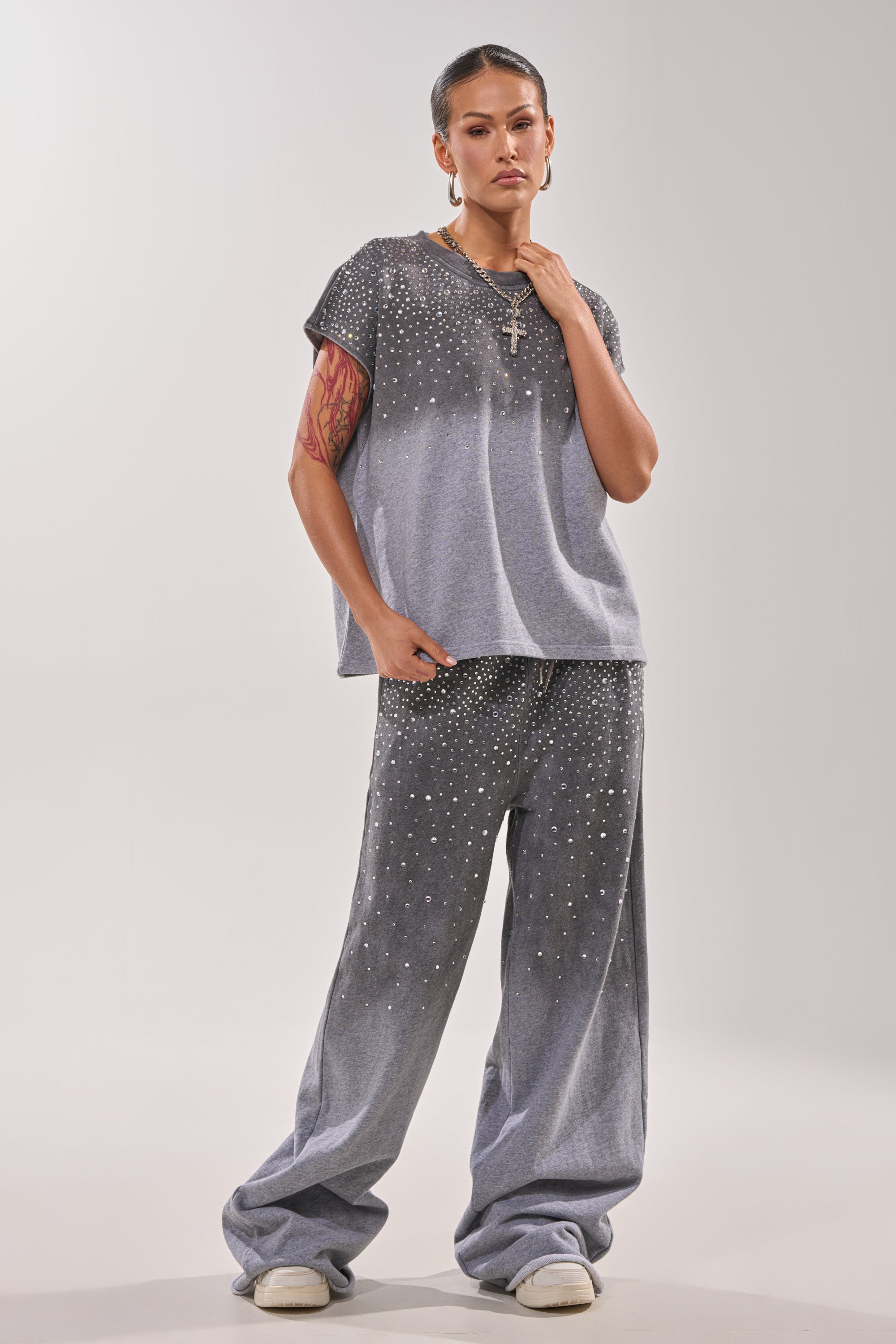 NIGHT SKY RHINESTONE TEE