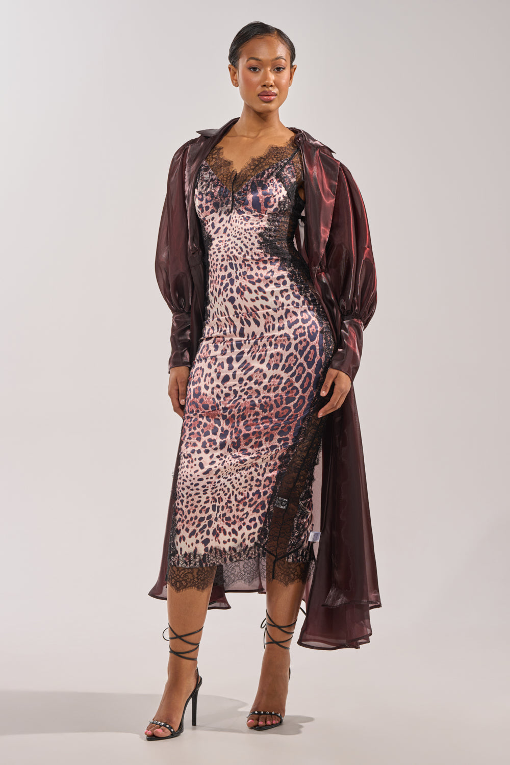 PRETTY LIL THING ORGANZA TRENCH