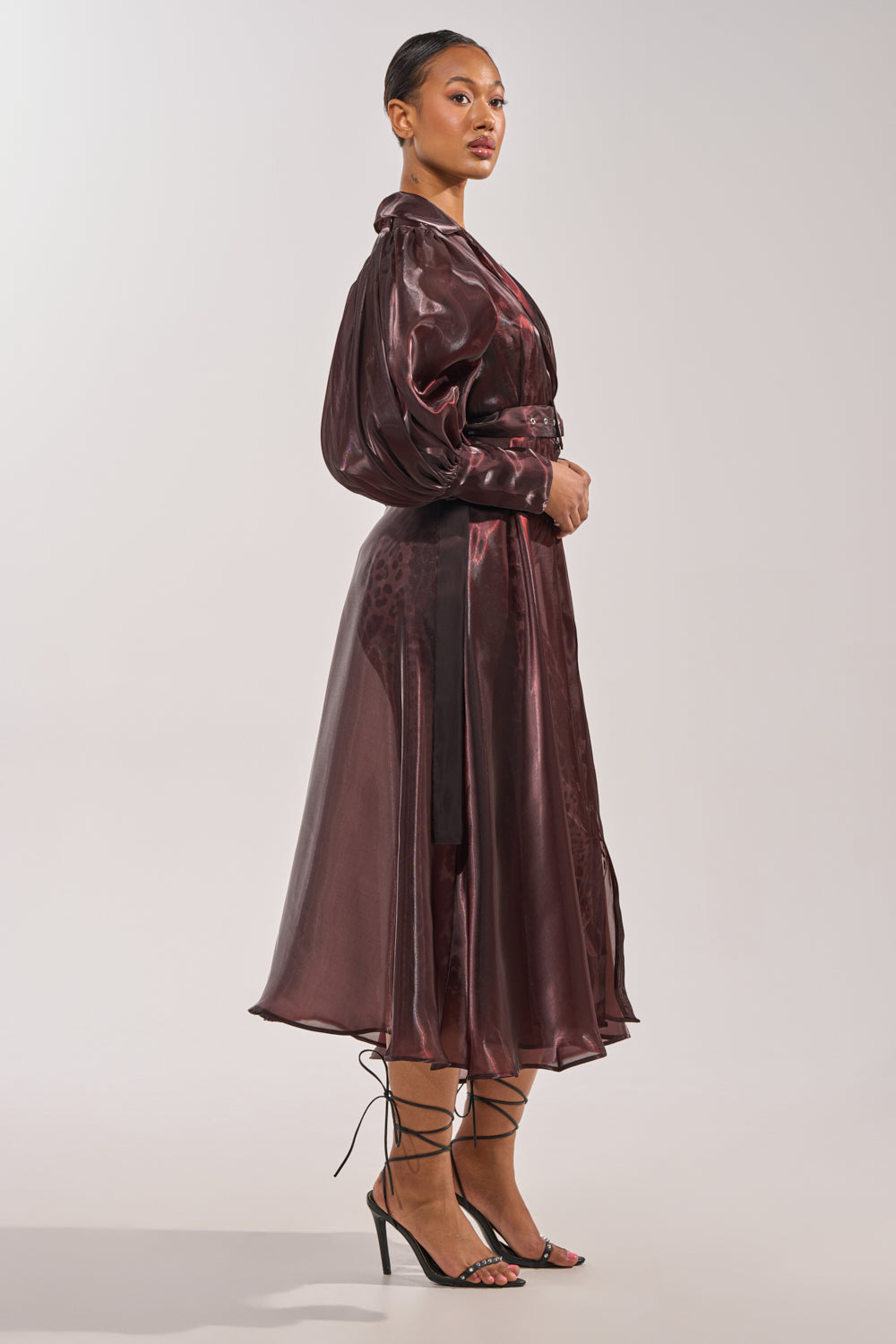 PRETTY LIL THING ORGANZA TRENCH