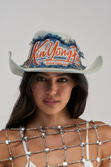 WITH THE TIMES DENIM COWBOY HAT