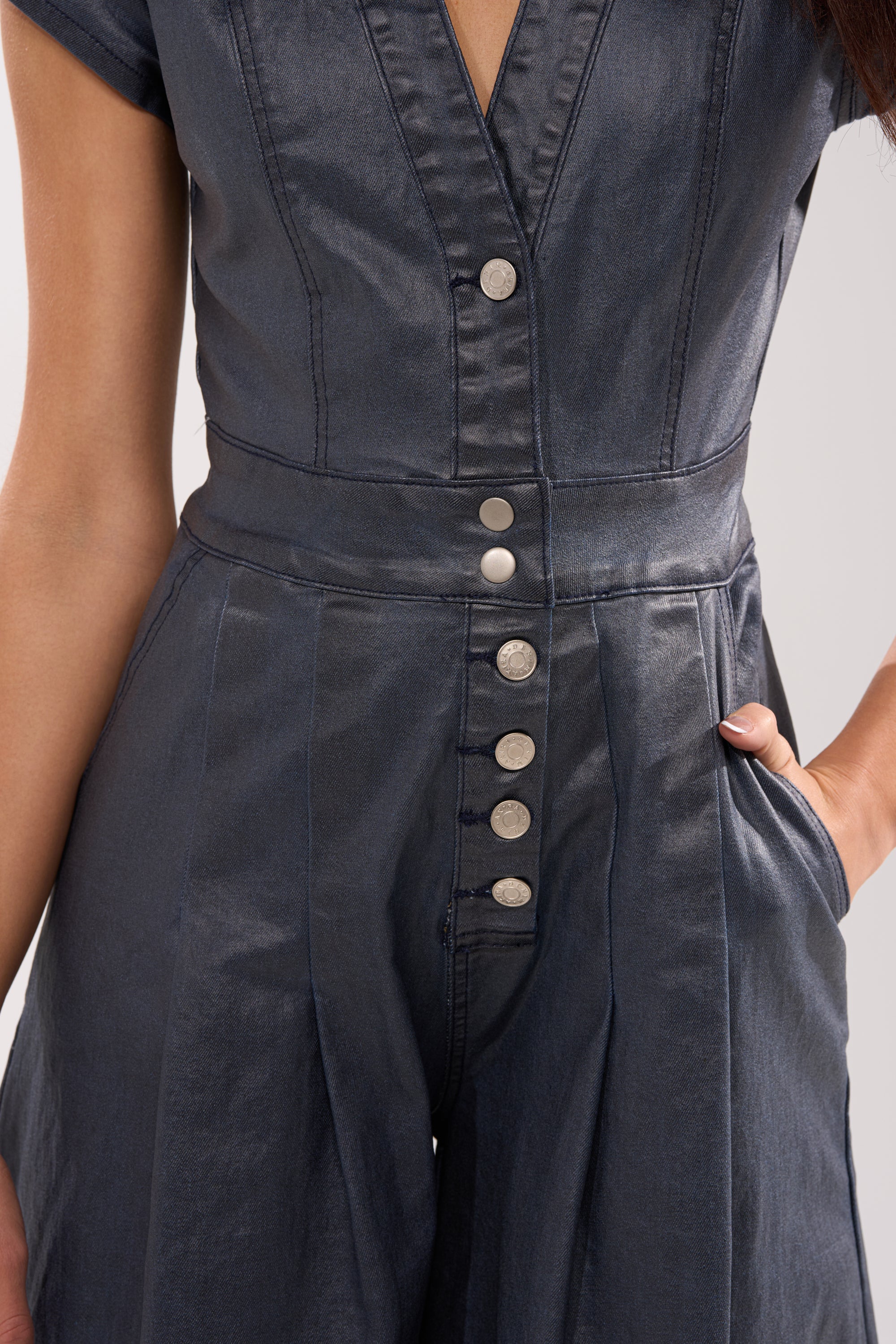 RONNIE DENIM JUMPSUIT
