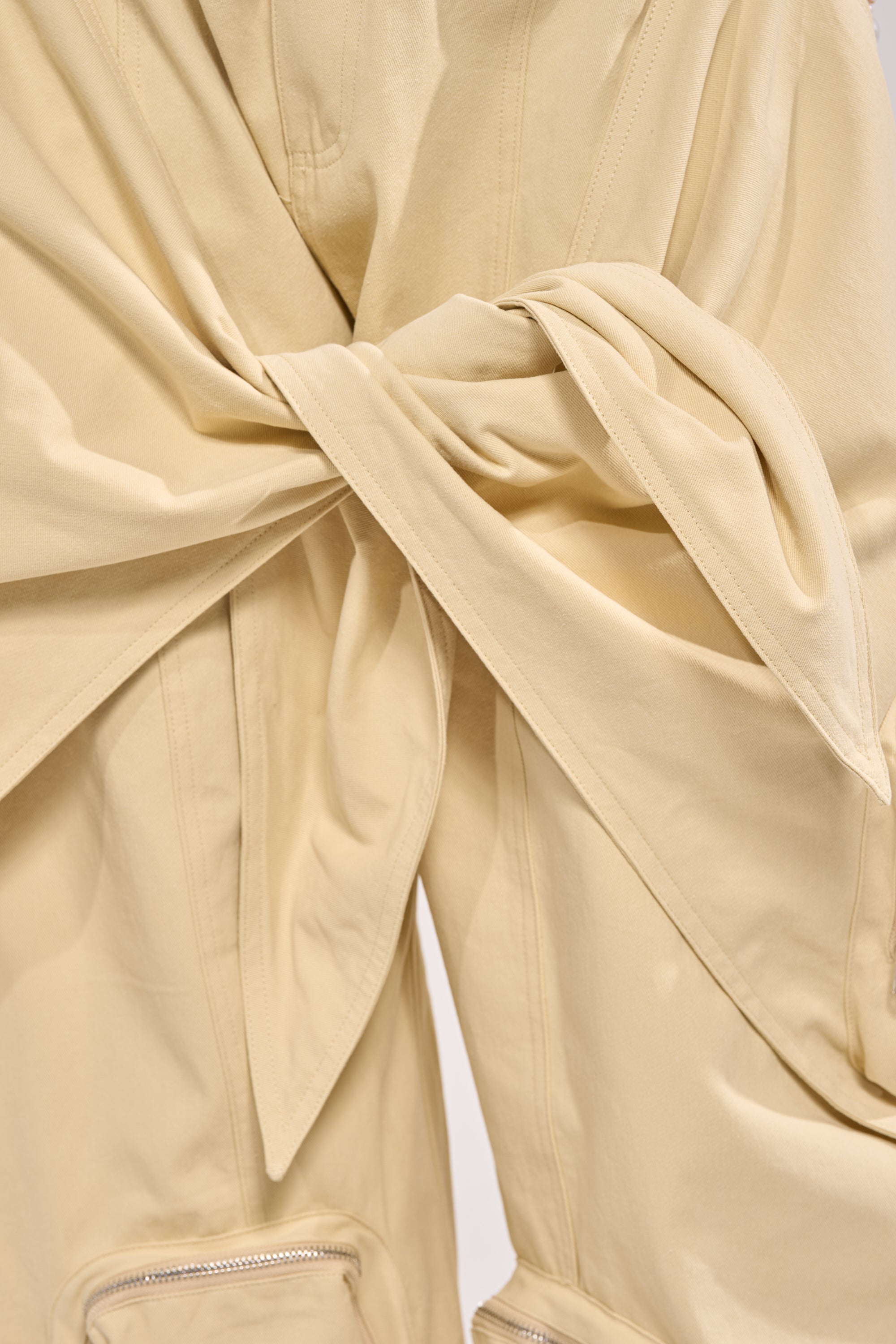 DO THE MOST TIE FRONT PANT