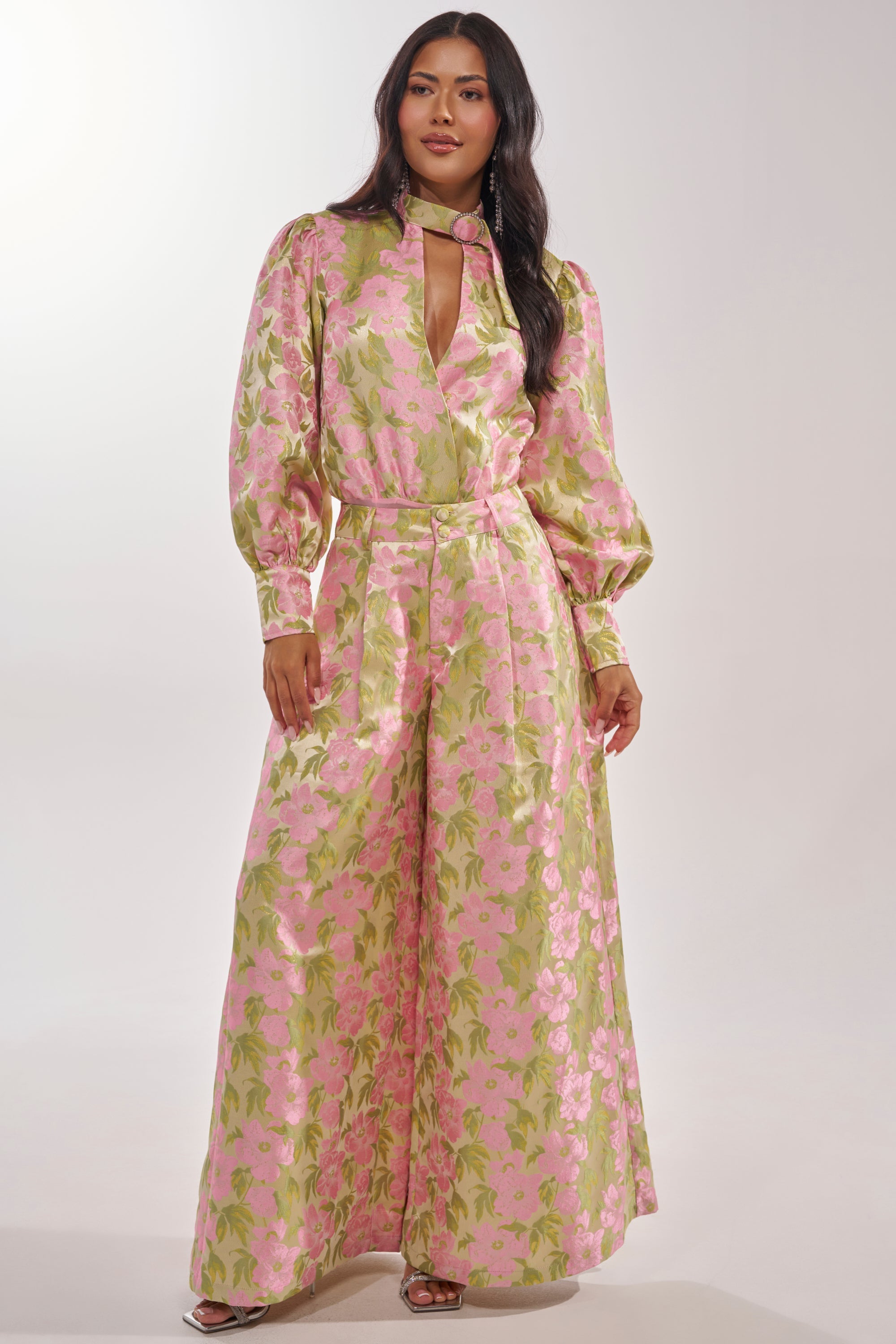 OVER IT FLORAL TROUSER