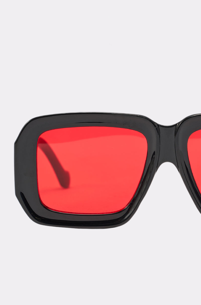 RED VISION SUNGLASSES