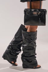AZALEA WANG RAYLAN BLACK GLADIATOR SANDAL