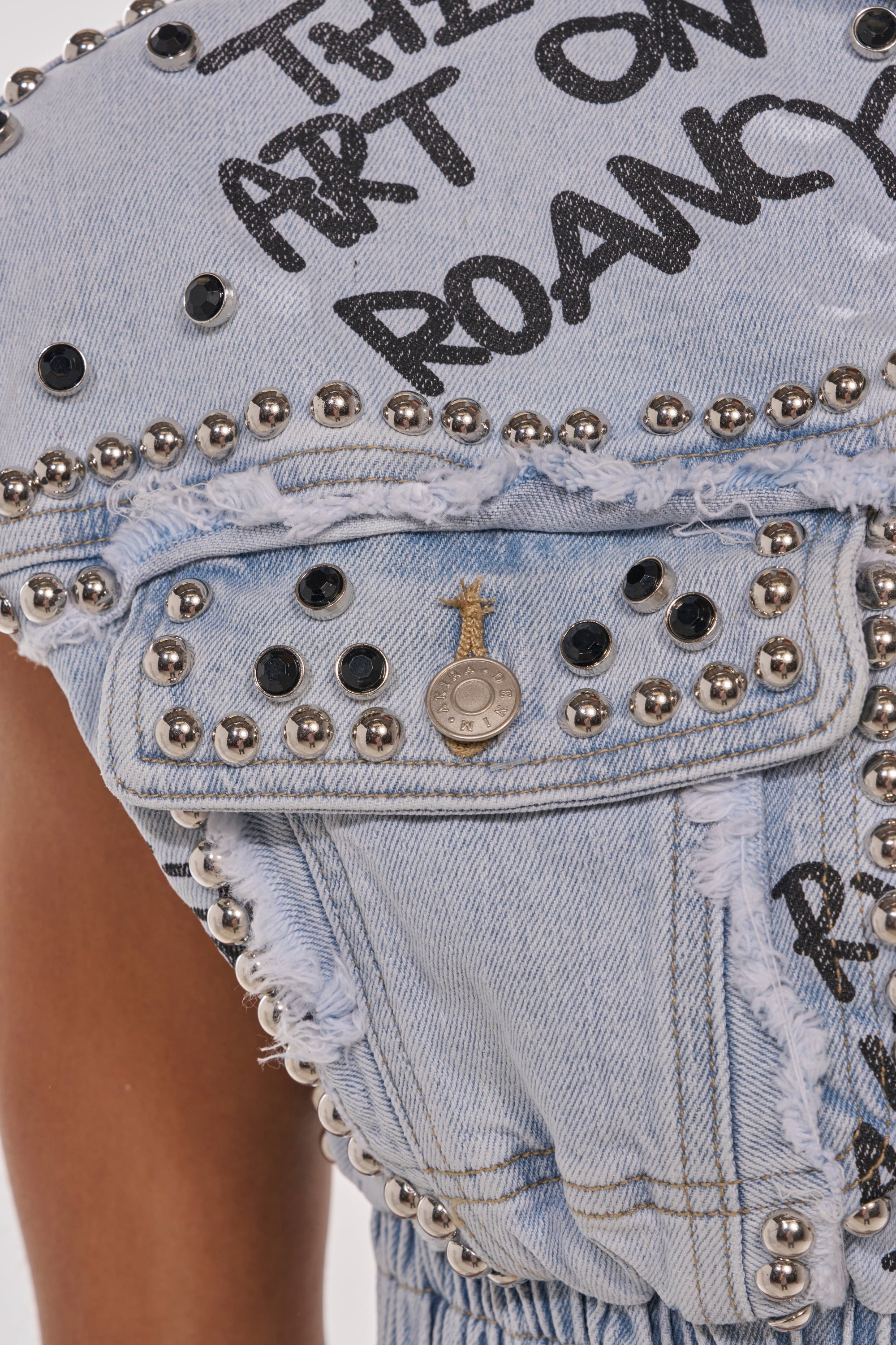 GET INTO THE RHYTHM CROP HOODIE