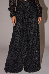 ROXY SEQUIN PALAZZO PANT