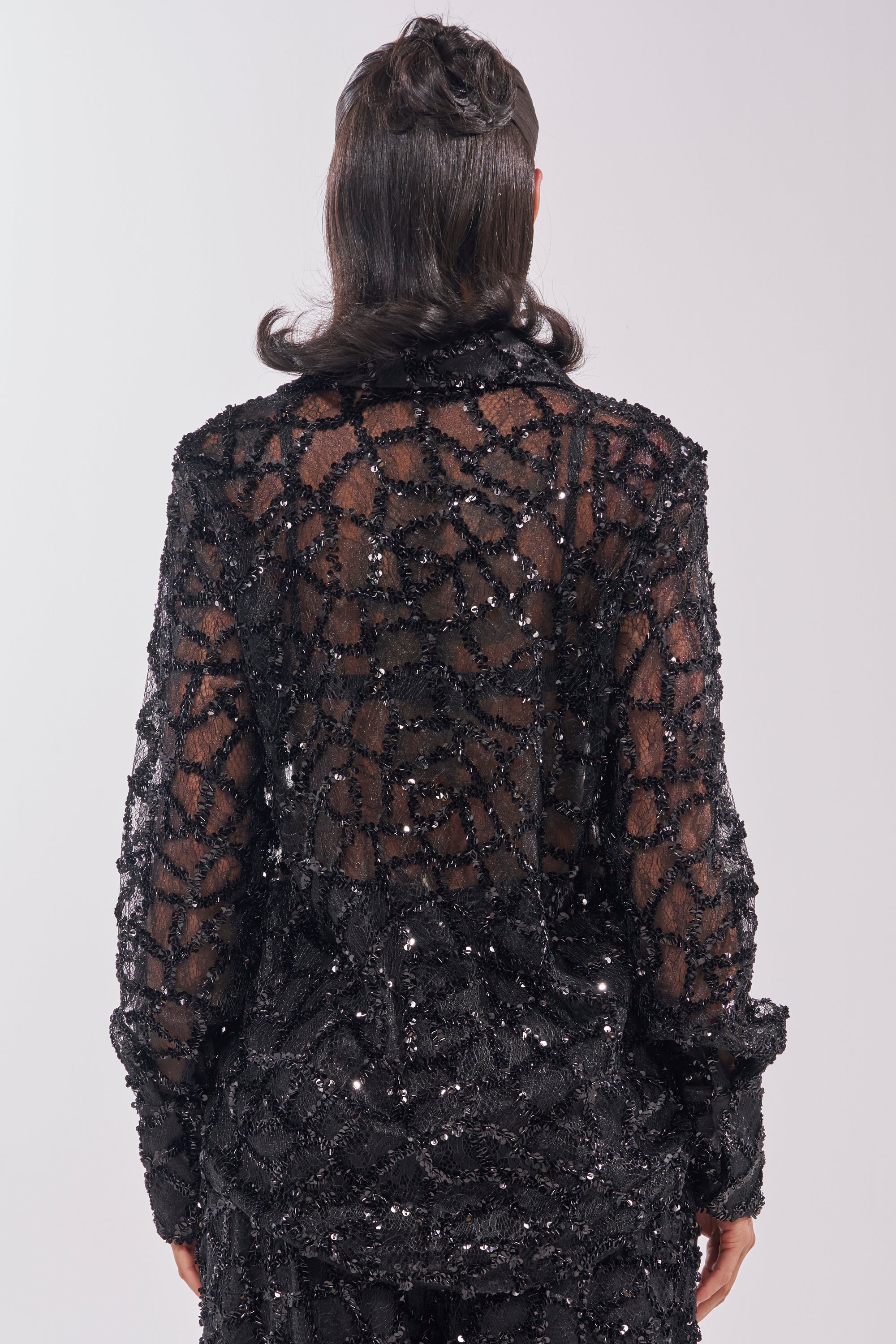 ROXY SEQUIN BUTTON DOWN