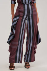 LUXURY LIFE PLAID PALAZZO PANT