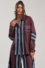 LUXURY LIFE PLAID BUTTON DOWN