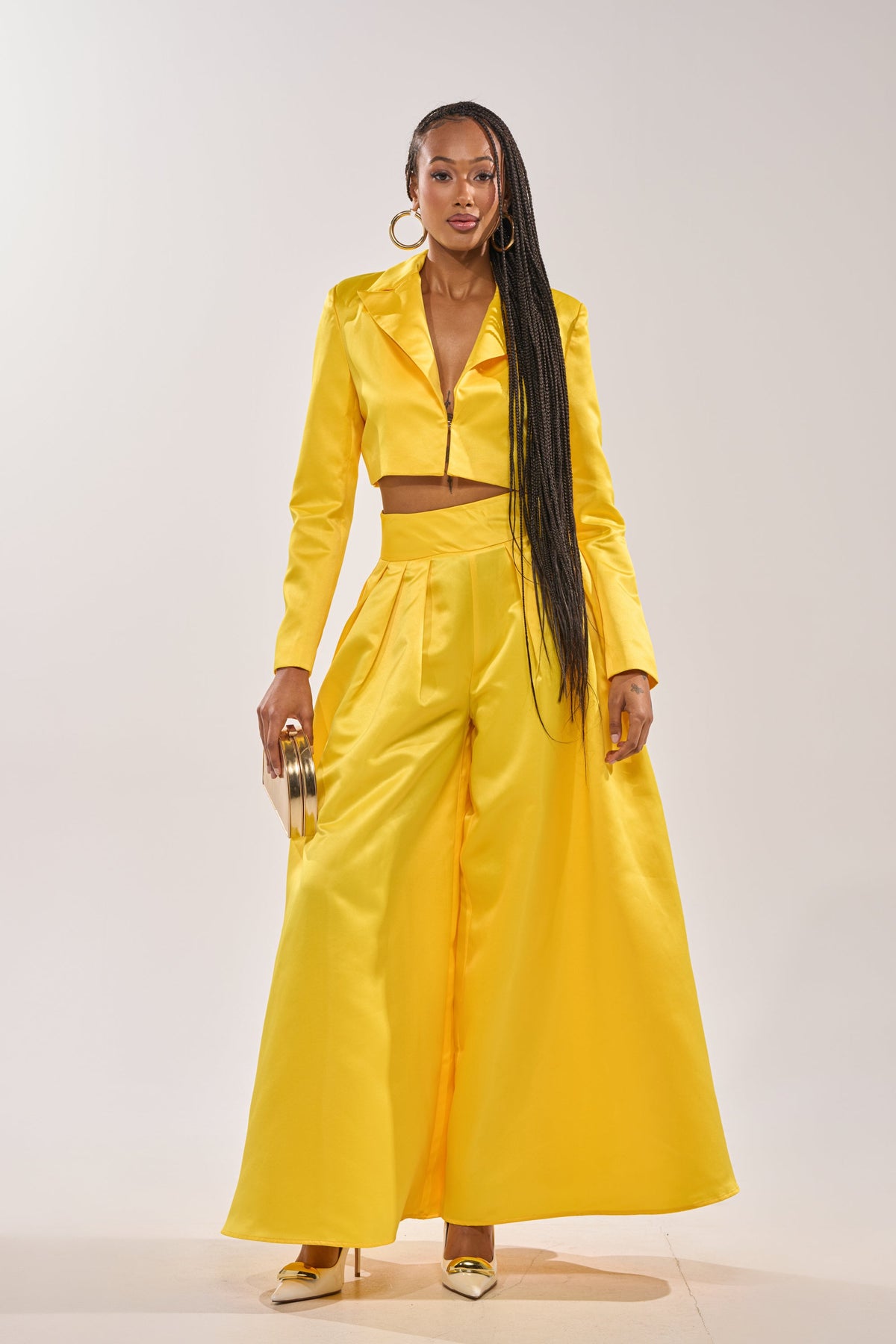 BLOOMING WIDE LEG TROUSER
