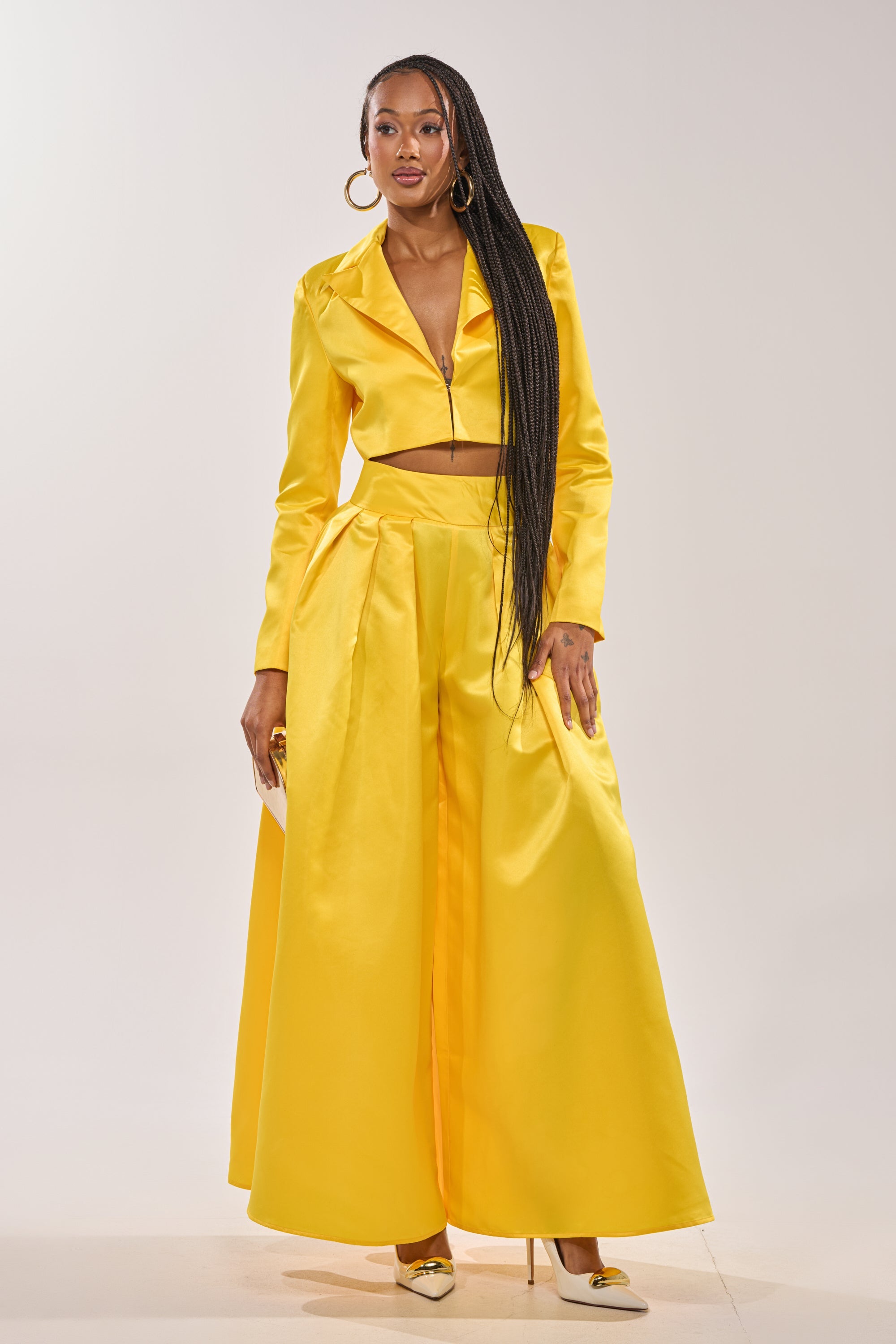 BLOOMING WIDE LEG TROUSER