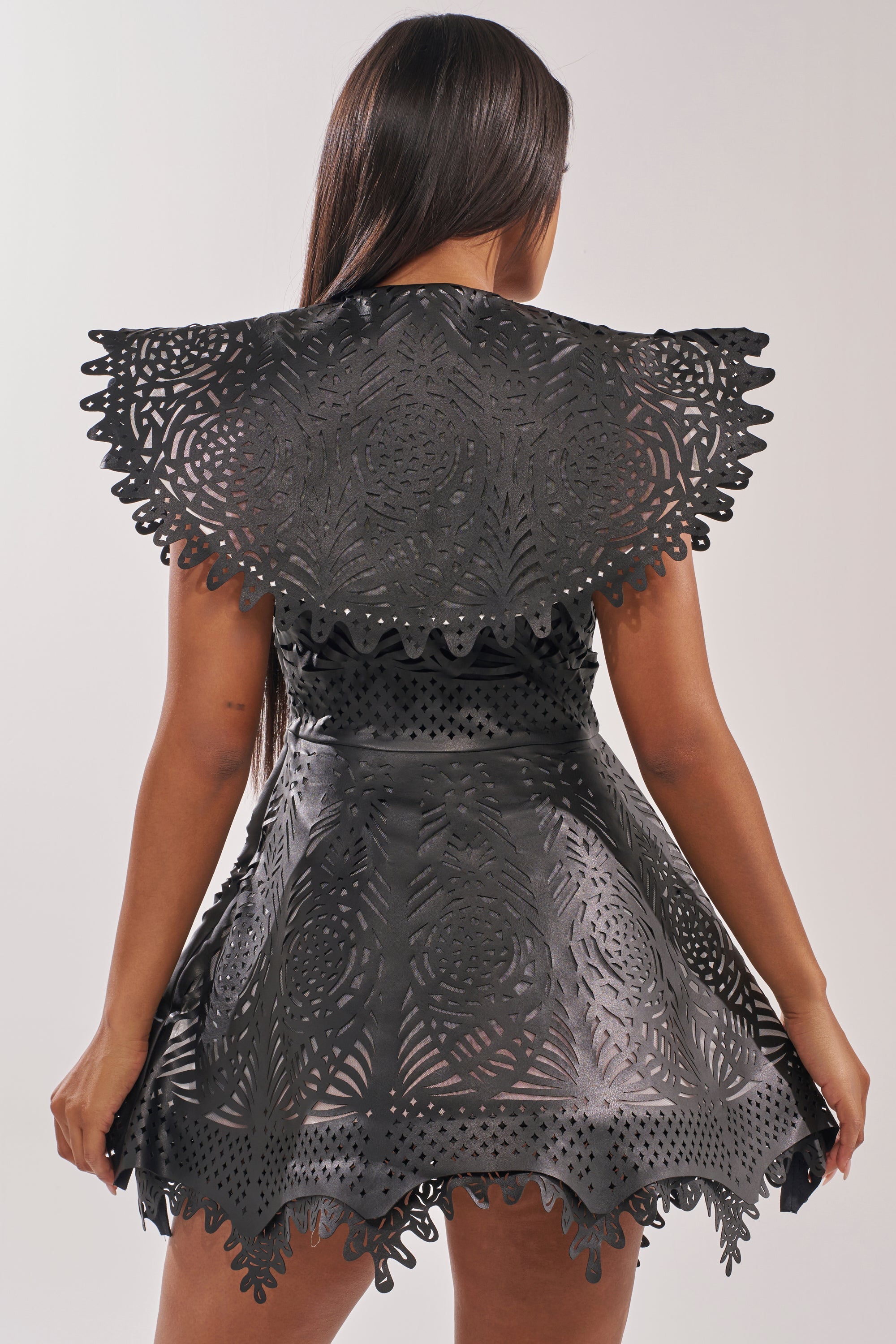 URBAN EDGE MINI COLLARED DRESS