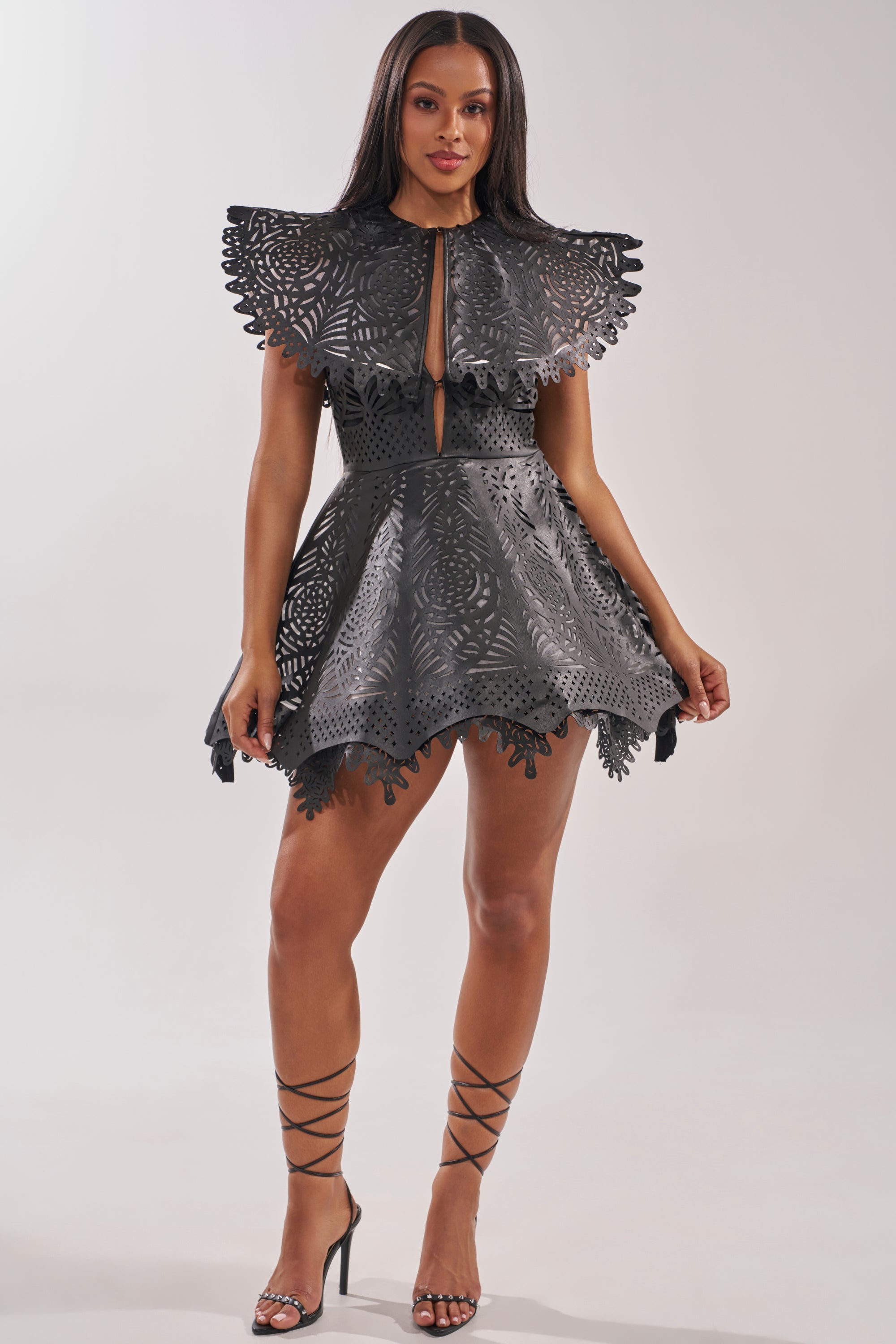 URBAN EDGE MINI COLLARED DRESS