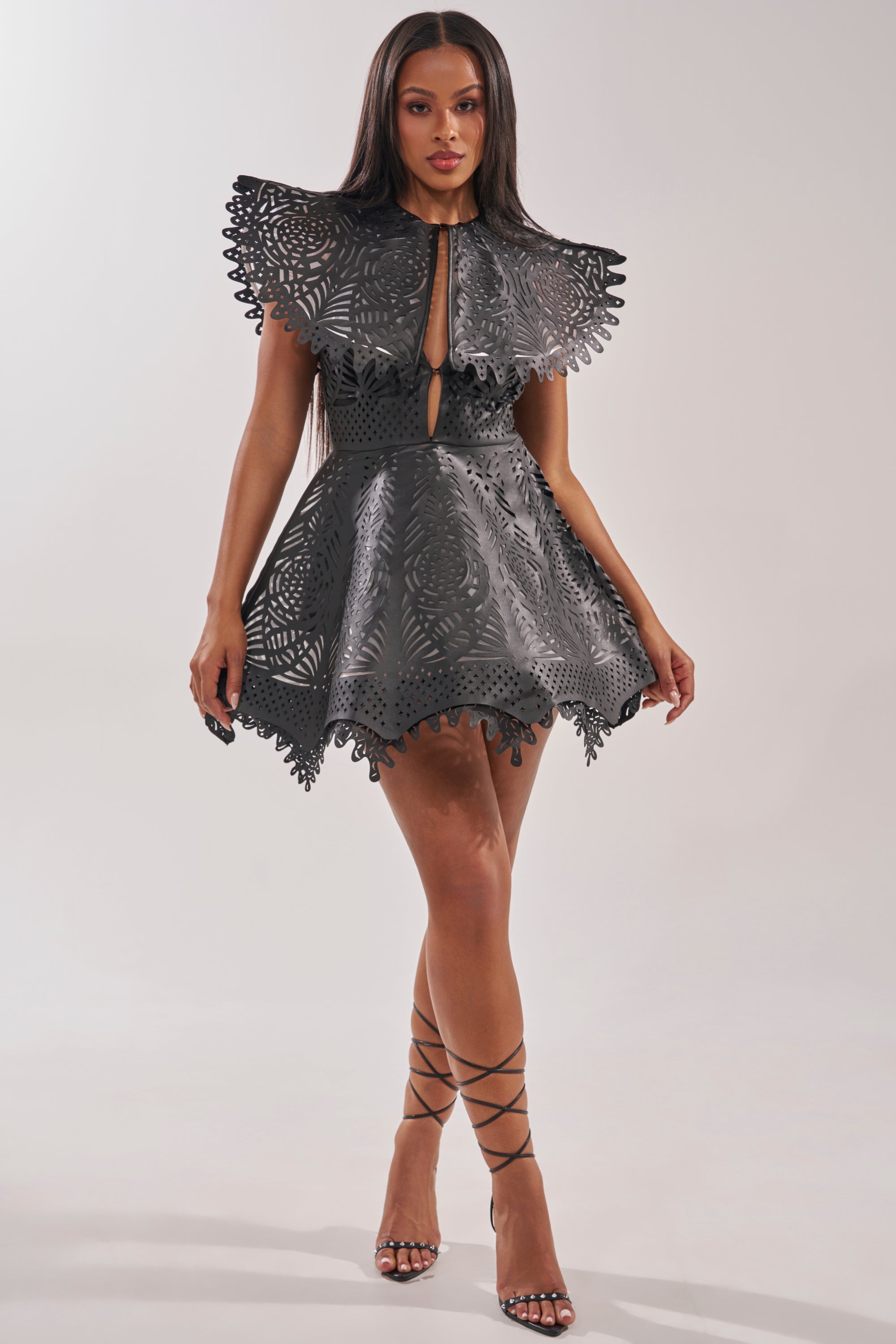 URBAN EDGE MINI COLLARED DRESS