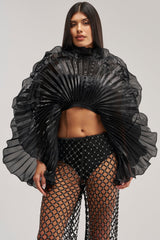 SHINING DOWN ON YOU BLOUSE IN BLACK