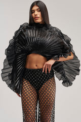 SHINING DOWN ON YOU BLOUSE IN BLACK
