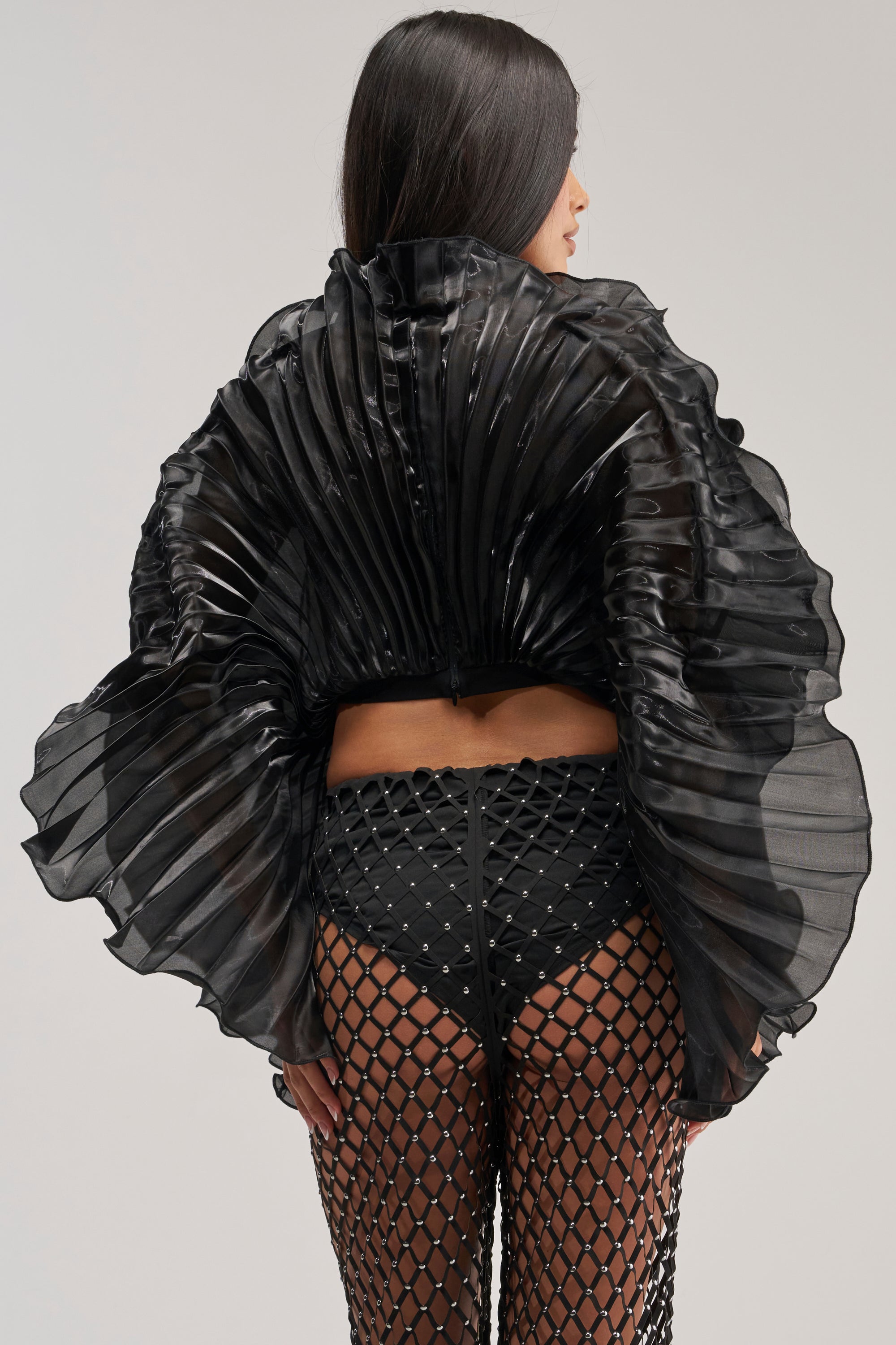 SHINING DOWN ON YOU BLOUSE IN BLACK