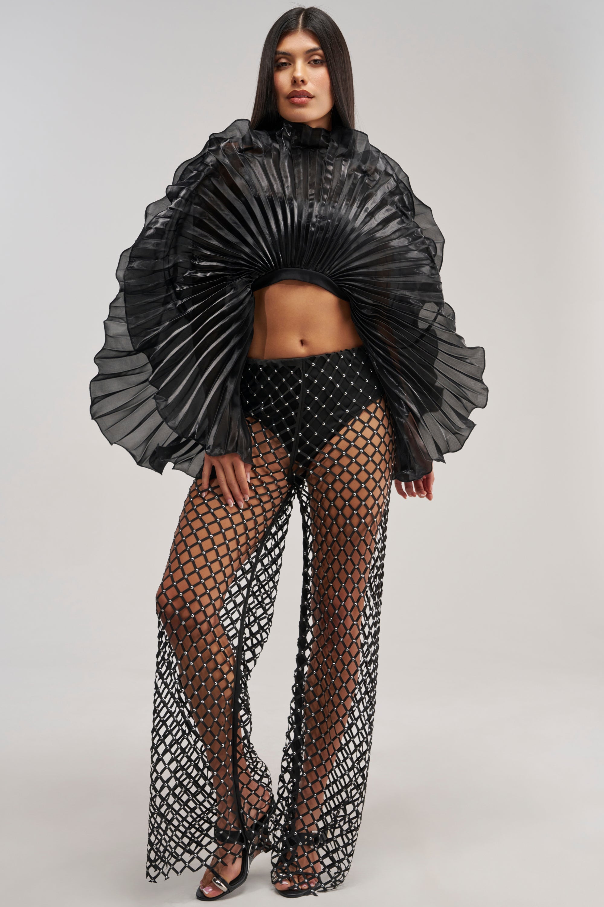 SHINING DOWN ON YOU BLOUSE IN BLACK
