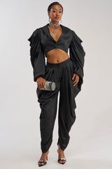 DRIP DRIP TROUSER IN BLACK